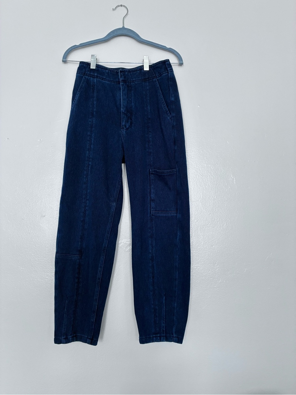 Anthropologie Pilcro dark wash pants with a relaxed fit